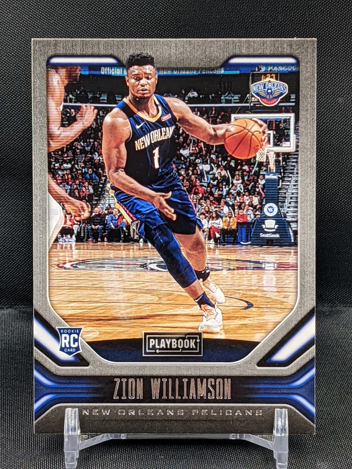 2019-20 Panini Chronicles Playbook Zion Williamson #169 Rookie Pelicans NM