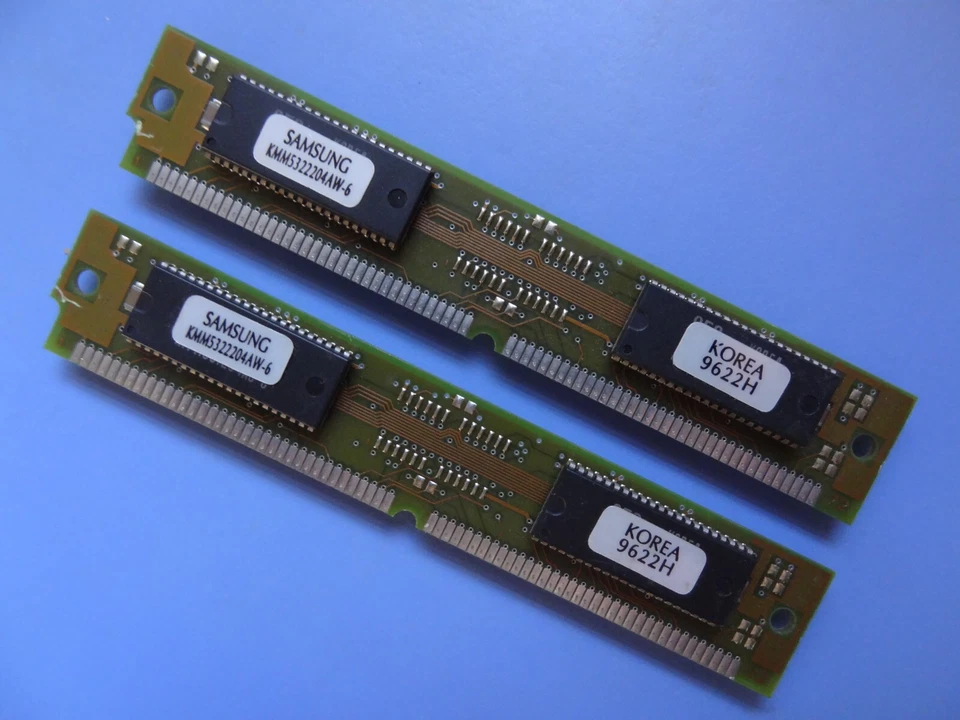 Samsung KMM5322204AW-6 / SEC KMM5322204AW-6 – 60ns - 8MB EDO DRAM Memory Bundle - Image 4 of 4