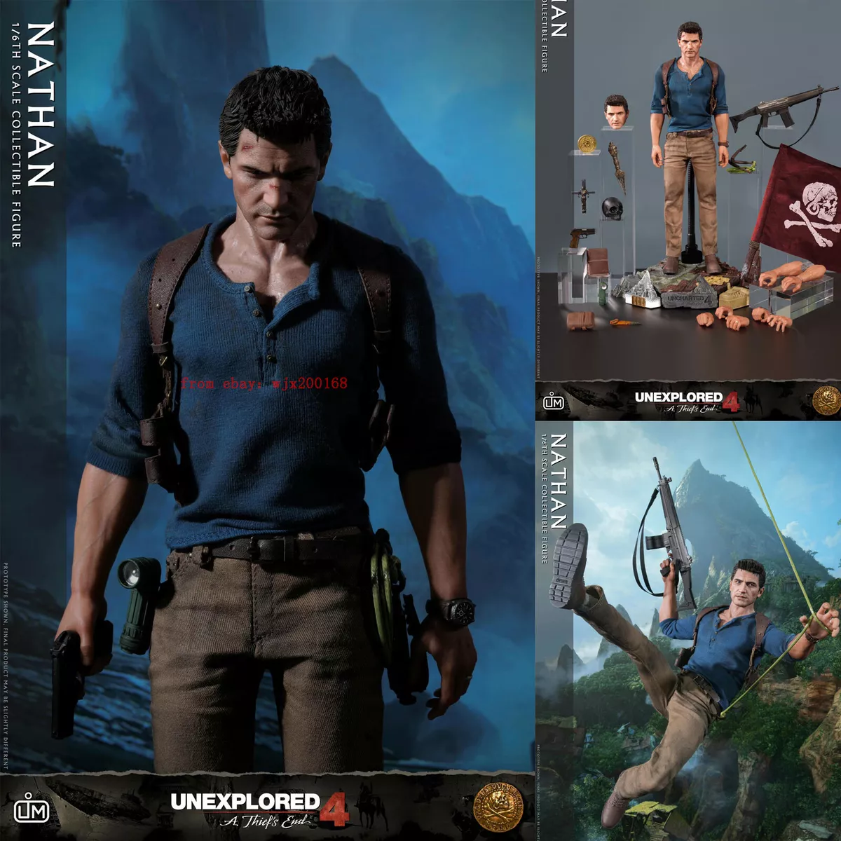 Pre-order LIMTOYS LIM012 1/6 Uncharted 4 Nathan Drake Collectible