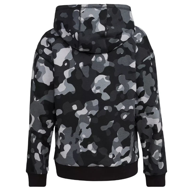 Black hoodie with camo sleeves hot sale