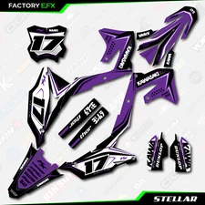 Purple Stellar Graphic Kit fit 21-24 Kawasaki KXF250 KXF 250 Sticker KX250F