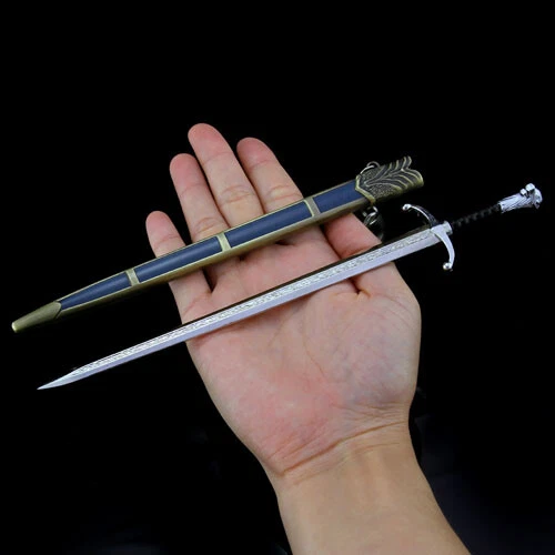 1/6 Scale 8.66'' Metal Weapon Middle Ages Sword F 12'' Action Figure Body Custom - Bild 6 von 25