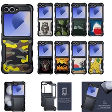For [Moto RAZR (2024 ONLY)][DUAL TACTICAL][Hybrid Two Piece Case] Heavy Duty