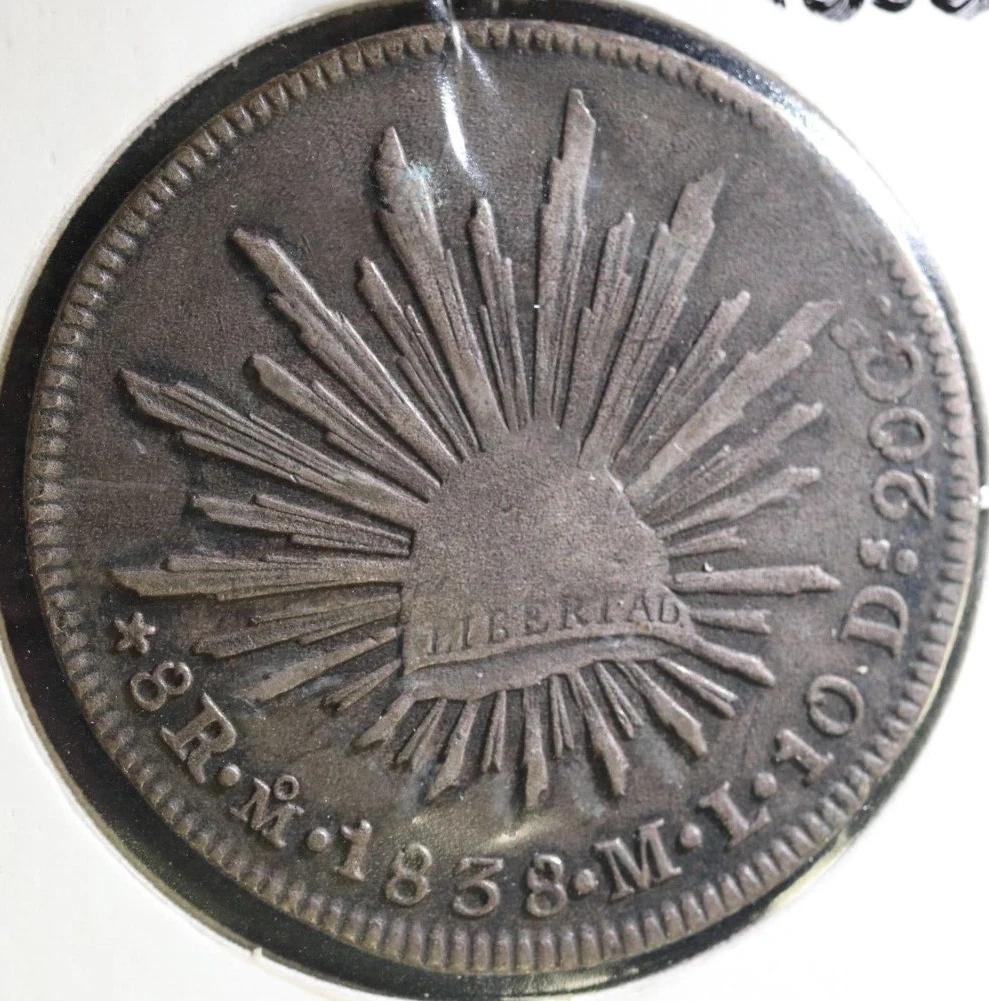 m(ᵔᴥᵔ)m 1838 Year Mexican Coins for sale | eBay