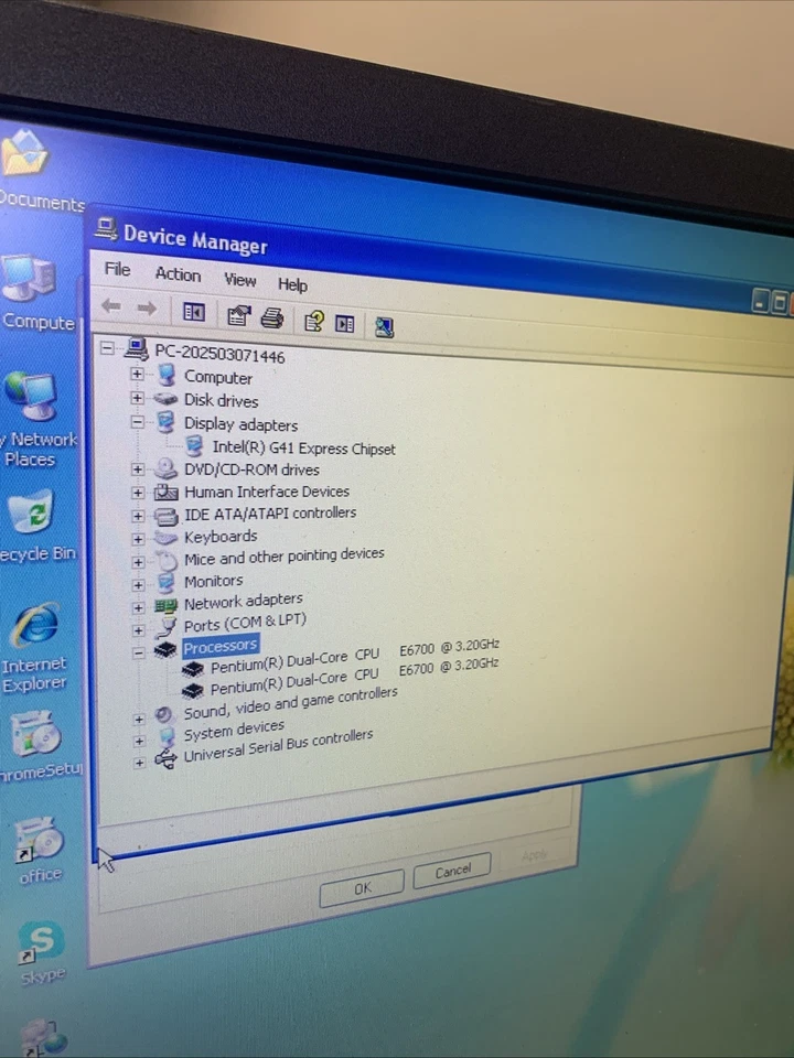 Acer Veriton SFF Duo core E6700 3GB 250GB Windows XP Pro SP3 (wifi) - Image 3 of 4