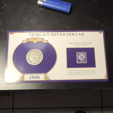 1886 Morgan Silver Dollar $1 Business Strike Philadelphia Mint Silver .9 Fine