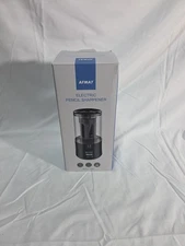 AFMAT Electric Pencil Sharpener PS92 – Auto Stop, Fast, for 6-12mm Pencils, Blac