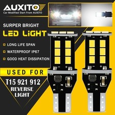 Auxito 921 912 T15 Led Backup Reverse Light Bulb 2400lm 6500k Super Bright Ed E Auxito 921 912 T15 Led Backup Reverse Light Bulb 2400lm 6500k Super Bright Ed E