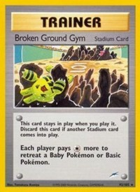 Pokemon Broken Ground Gym (92/113) Neo Destiny LP