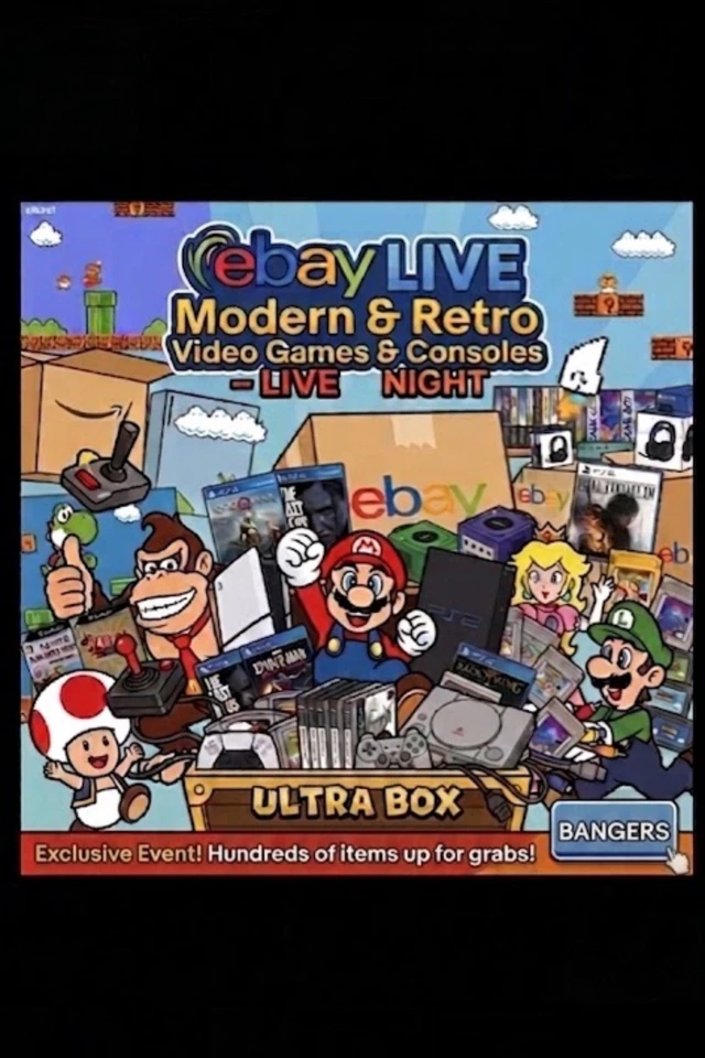MODERN & RETRO VIDEO GAMES & CONSOLES 🔥$1 STARTS🔥LIVE NIGHT