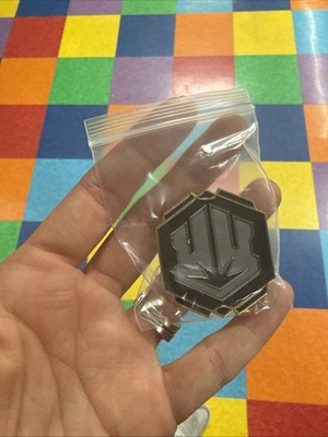 Disney Lorcana Steel Ink Wilds Unknown League Promo Pin