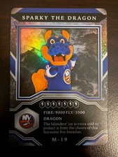 UPPERDECK MVP 2021-22 SPARKY THE DRAGON MASCOTS HOCKEY CARD M-19