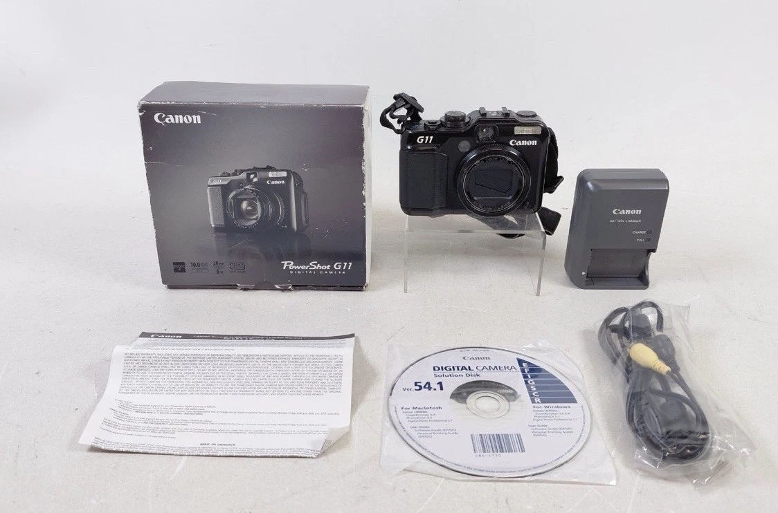 Canon PowerShot G11 10-11.9MP Digital Cameras for Sale - eBay