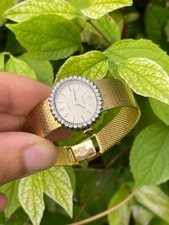 1960 ROLEX WATCH DIAMOND 18K GOLD ( 750 )