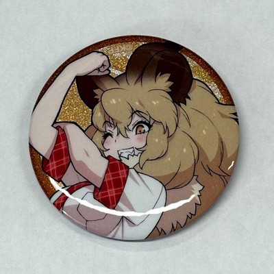 Kemono Friends Lion Can Badge Japan Anime
