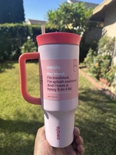 Owala 40oz Tumbler Whole Foods Exclusive Peachy Rose BRAND NEW!