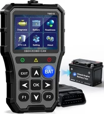 AMTIFO OBD2 Scanner with Battery Tester - Check Engine Light & Emissions...