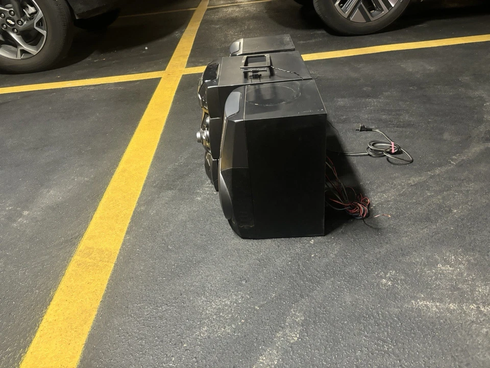 Panasonic Radio Stereo System Boombox SA-AK25 5 CD Changer dual Tape Fully Works - Image 2 of 4