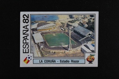   Panini WM ESPANA 82 1982   #22 STADION riazor  