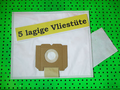 30 Staubsaugerbeutel geeignet für Progress Azzuro, org. Gr. P 60,5-lagiges Vlies