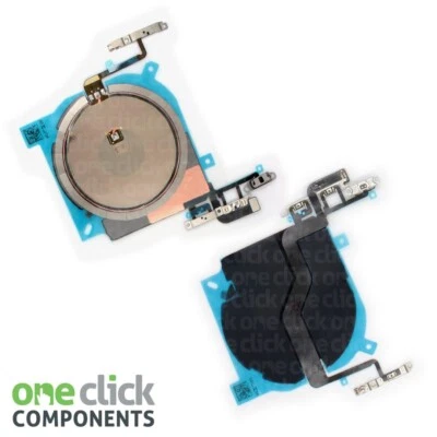 ONE CLICK COMPONENTS For iPhone 12 / 12 Pro Wireless Charging Chip NFC Coil With Volume Flex Cable