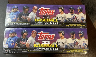2020 TOPPS BASEBALL COMPLETE FACTORY SEALED SET PURPLE TARGET CHROME VARIATION