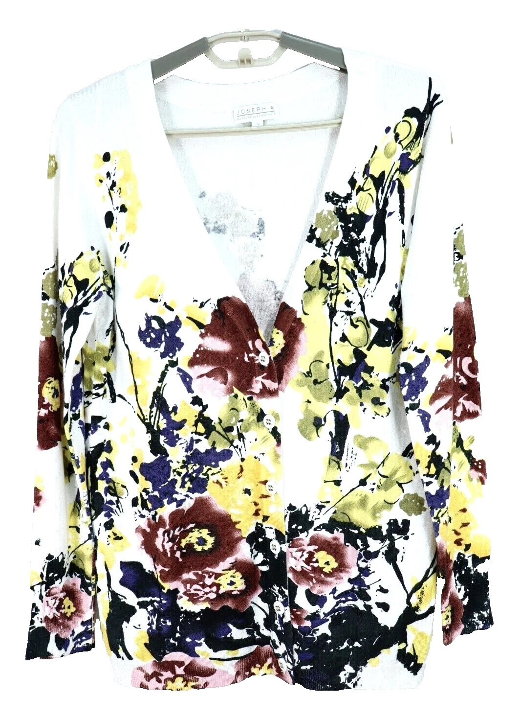 Joseph A Cardigan Floral Sweaters for Women
