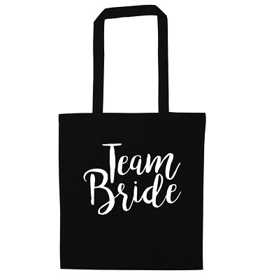 Team bride, tote bag wedding hen party engagement matching bridal gift bags  2981