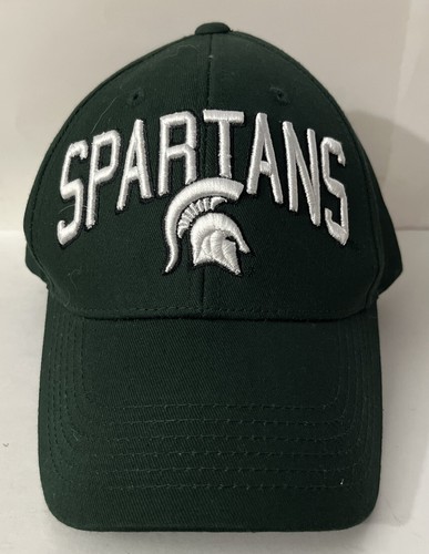 Michigan State Spartans Classic Hat - Relaxed Fit Adjustable Cap With Team Logo - View #8