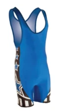 Matman Athens Olympic Wrestling Singlet - Royal Blue