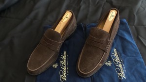brooks brothers suede shoes