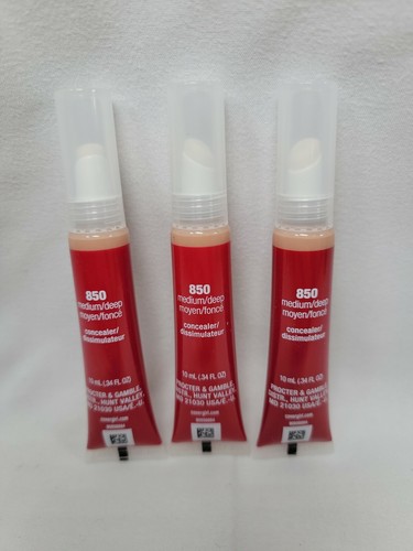 3 Covergirl 0.34 Oz Outlast All Day 850 Medium Deep Soft Touch Gentle Concealer - Picture 3 of 3