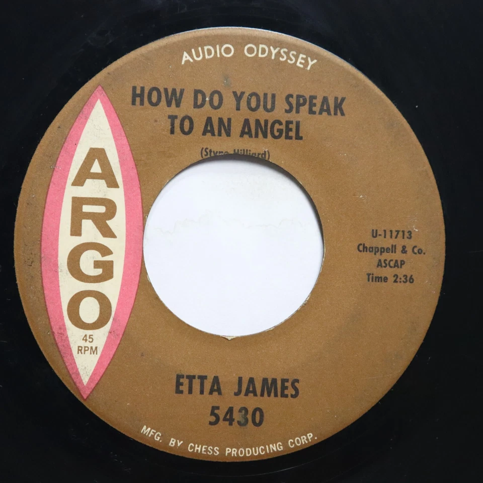 ETTA JAMES - WOULD IT MAKE ANY DIFFERENCE TO YOU / HOW DO YOU SPEAK TO - SOUL 45 Foto 2 de 2