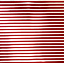 Red White Stripe Cotton Fabric 1/4 inch stripes 4th of July American Flag BTY