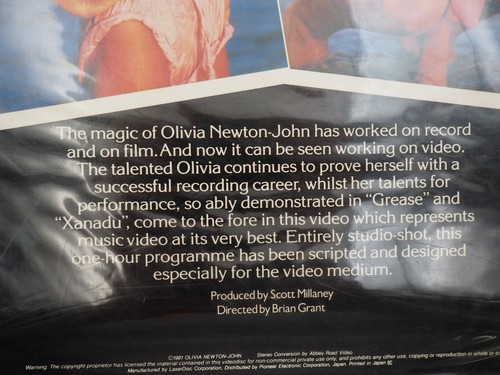 Laserdisc, Olivia Newton-John, Physical, 10689 - Picture 3 of 3