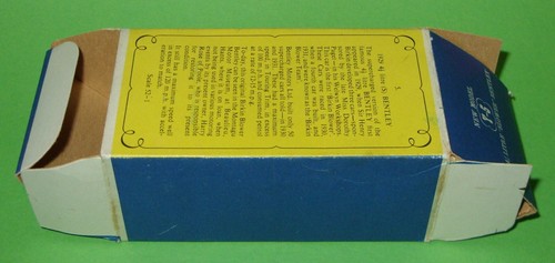 Matchbox Yesteryear / Y5 1929 4.5L Blower Bentley with Green Seats in Type D Box - Picture 12 of 12