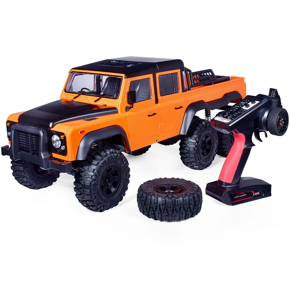 Austar Ax-x6 1/10 Rc Car Rock Crawler 6x6 30km/h 2.4ghz 6wd Remote Control Truck - Bild 3 von 4