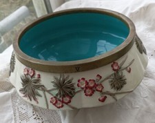 Victorian Wedgewood Majolica Salad Bowl Pre 1891