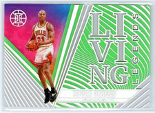 Dennis Rodman 2020-21 Panini Illusions Living Legends Emerald Acetate