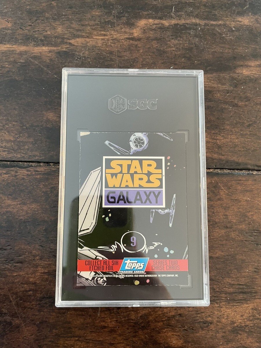 1994 Topps Star Wars Galaxy Series 2 Etched Foil #9 Emperor SGC