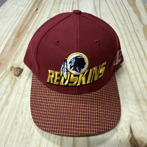 VTG 80s AJD WASHINGTON REDSKINS SCRIPT R SNAPBACK HAT TEAM NFL PROLINE