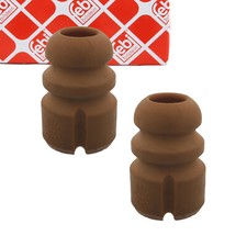 2x febi 37177 Anschlagpuffer Gummianschlag für PEUGEOT 206 / CC / SW 206+ vorne