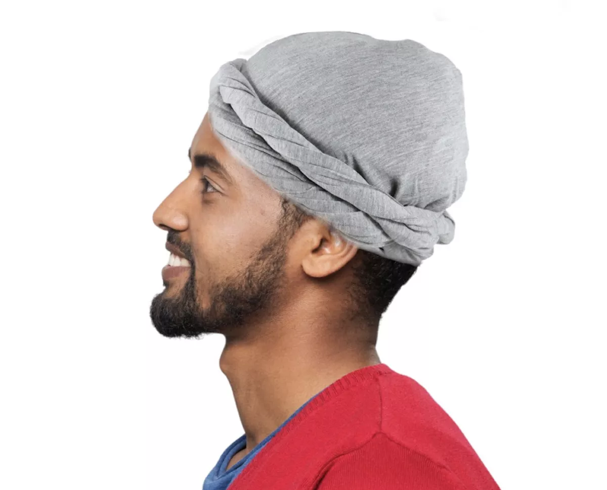 Turban For Men Satin, Wave Cap, Unisex, Men Headwear, Head Wrap, Durag 3  Color