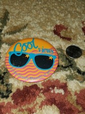 Cool Views At The Orlando Museum Of Art Button Pin Pinback