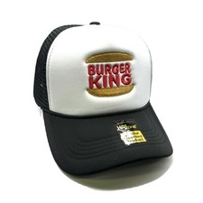 Burger King Mesh Trucker SnapBack (White/Blac...