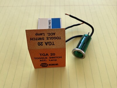 Vintage Napa Echlin TGA20 ACC. Lamp GREEN Light Dash Light