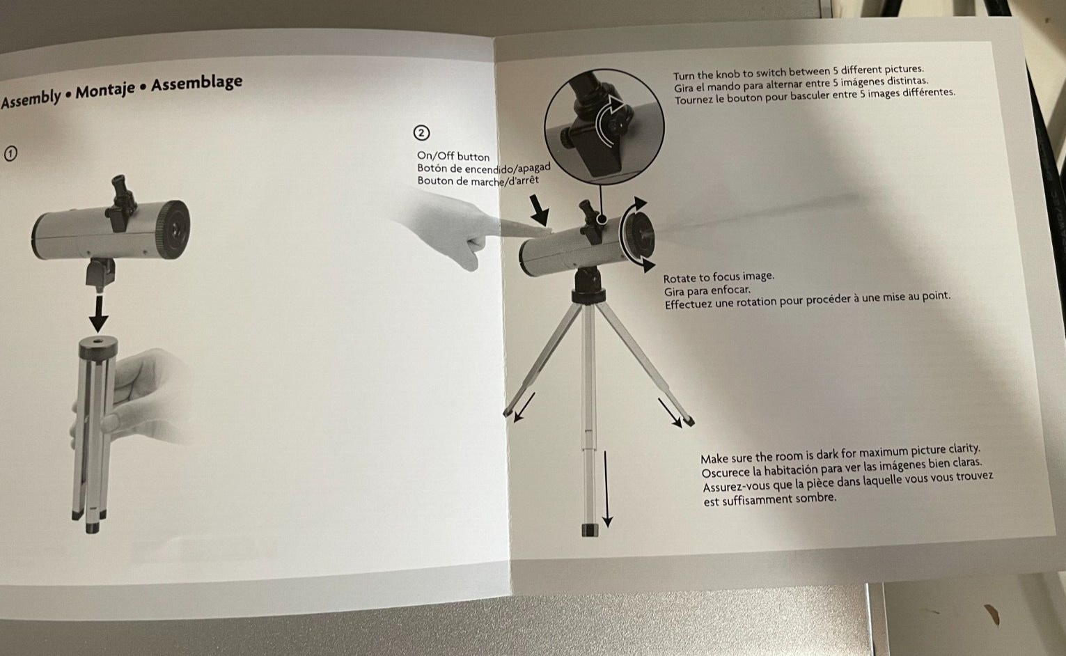 AMERICAN GIRL LUCIANA Vega TELESCOPE Projector Meet Backpack