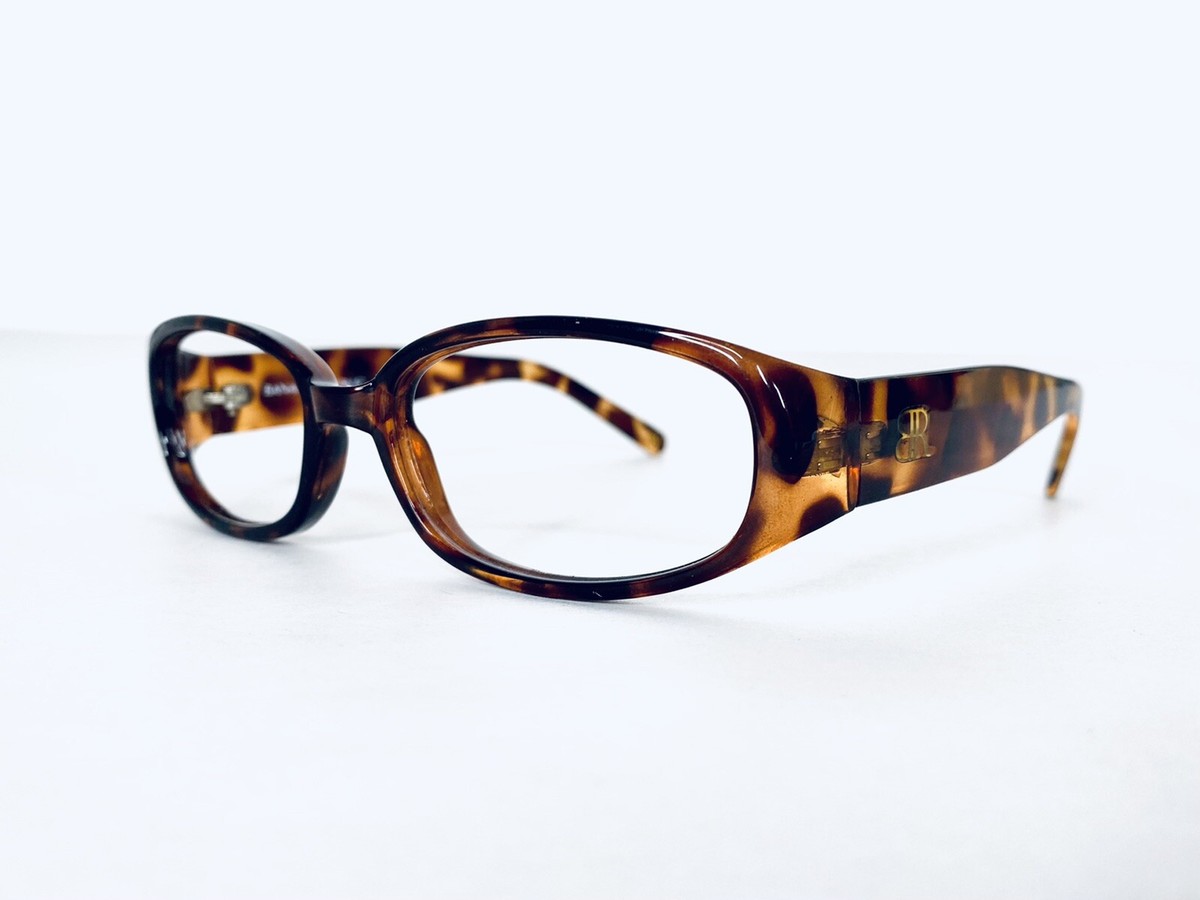 Banana Republic Leopard Rectangular Lucite Glasses 50 17 135 | eBay display picture 1