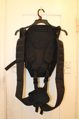 WOLF TACTICAL Toddler and Baby Carrier for Men - Dad Baby Carrier Military Black - Picture 9 of 14