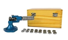 Ring Stretcher Deluxe w/ 16 Dies and Wooden Box Jewelry Tool